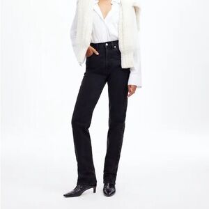 NWOT Madewell 90’s Straight Leg Dark Wash Jeans